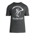 thumbnail image 5 of Halloween Men's Creepin It Real Graphic Tee from Way to Celebrate, Sizes XS-3XL, 5 of 5