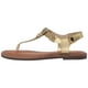 thumbnail image 4 of Sandalias Tommy Hilfiger Bennia para mujer, color dorado, talla 39, 4 of 6