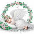 thumbnail image 1 of 5D DIY Taladro Parcial Con Forma Especial Ángel 30x30cm, 1 of 9