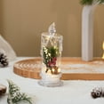 thumbnail image 3 of LED Christmas Candle Lights Luminous Decoration - Simulation Electronic Crystal Candles with Tree/Pine Twig/Berry Ornament Decor for Holiday Ambient Gifts, 3 of 5