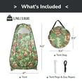 thumbnail image 5 of UBesGoo Camping Tent Camouflage Single Portable Bathroom Tent w/ a Handbag, 5 of 6