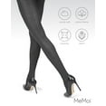 thumbnail image 6 of MeMoi Toronto Cable Sweater Cotton Blend Tights - Womens - Female, Large/X-Large, Dark Gray Heather, 6 of 12
