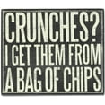 thumbnail image 6 of jennygems -crunches? i get them from a bag of chips - funny signs - man cave decor - bar, garage, basement signs - happy hour decor - gifts for dad, 6 of 7
