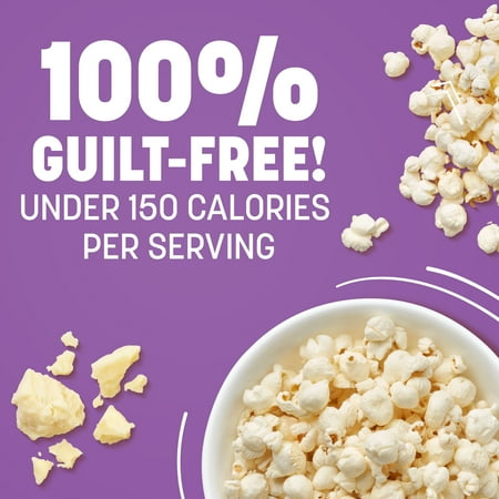 Nutrisystem Popcorn Variety Pack, White Cheddar and Butter, 8 Ct