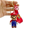 thumbnail image 6 of Nintendo Super Mario Rubber Keyring, 3D Super Mario Keychain, Red, 6 of 10