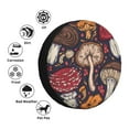 thumbnail image 4 of Gukieu Forest Wild Mushroom Print Car Tire Cover, Adjustable Waterproof and Dustproof Tire Protection Cover, Suitable for SUV, Truck, Van-16 inch, 4 of 6