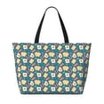 thumbnail image 2 of Daiia Eggs Toast Bacon And Arugula Beach Travel Bag - Water-Resistant Beach Bag, Lightweight Tote with 7 Pockets for Women and Men - Gym,Pool,Camping,Reusable Grocery Bag, 2 of 7