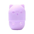 thumbnail image 1 of PENGXIANG Washable Reusable Cat Shape Makeup Sponge Holder Cosmetic Sponge Drying Holder Rack Silicone Travel Case, 1 of 5