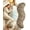 Brown, variant on Pea Pod Body Pillow for Side Sleeper, Ergonomic Pea Pod Full Body Pillow for Adults - Balanced Comfort & Targeted Support, Cooling Soft Memory Foam Long Pillow, Skin-Friendly Washable Cover