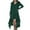 C-Green626, variant on Womens Long Zip Up Coats Dress High-Low Turndown Collar Fall Maxi Jacket Dress Long Sleeve Solid Color Trendy Coat