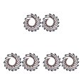thumbnail image 1 of Pendientes Minnieouse colgante bohemio joyería de aniversario regalo negro, 1 of 6
