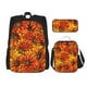 thumbnail image 1 of Disketp Sunflower4 Mochila Estampada de Gran Capacidad con Lonchera y Estuche, Set de 3 Piezas para Estudiantes, 1 of 7