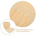 thumbnail image 3 of FUTUREORYY Organizador Para Con Bolsillo Con Cremallera Y Espacio Para Bolígrafos En Color Beige, 3 of 7