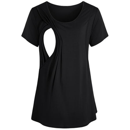 

Tejiojio Maternity/Labor/Nursing Clothing Clearance Women Maternity Nursing Breastfeeding Pregnant Shirt Top Blouse