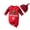 Red-XXYmeczA, variant on OJSFQUFP 4 Pcs Pirate Cos Romper Clothes Set Infant Kids Pirate Role Play Dress Up Boys Halloween Birthday Party Outfit 3-18M