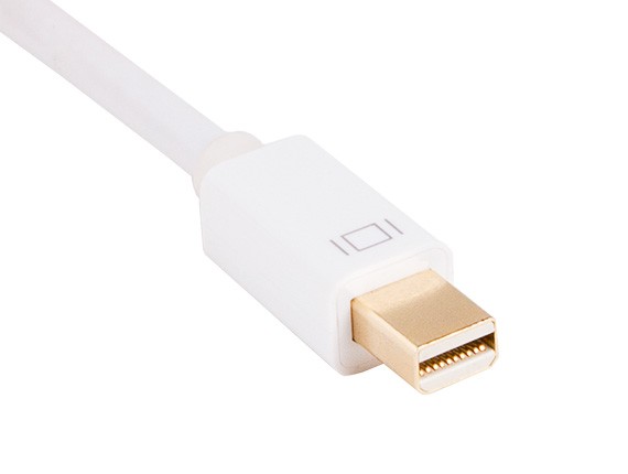 Cable Leader Mini Displayport 1.2 Male (Thunderbolt™ Compatible) to 4K HDMI+DVI+VGA Female Passive 3-in-1 Adapter Cable