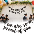thumbnail image 2 of zhangmingg Graduation Banner Set Proud of You Celebration Decorations for School Home Party, 2 of 6
