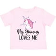 thumbnail image 3 of Inktastic Grammy Loves Me Unicorn Girls Girls Toddler T-Shirt, 3 of 5