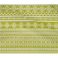 thumbnail image 4 of oneOone Cotton Flex Lime Green Fabric Aztec Tribal Dress Material Fabric Print Fabric By The Yard 40 Inch Wide, 4 of 4
