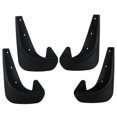 thumbnail image 5 of Milisten 4Pcs Black Plastic Mudflaps for Car Exterior Accessories 9.82X7.07X1.18in, 5 of 8