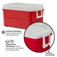 thumbnail image 4 of Igloo 48 QT Laguna Ice Chest Cooler, Red, 4 of 16