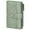 Green, variant on FALAN MULE Small Wallet for Women RIFD Leather Bifold Credit Card Holder with 3 ID Window