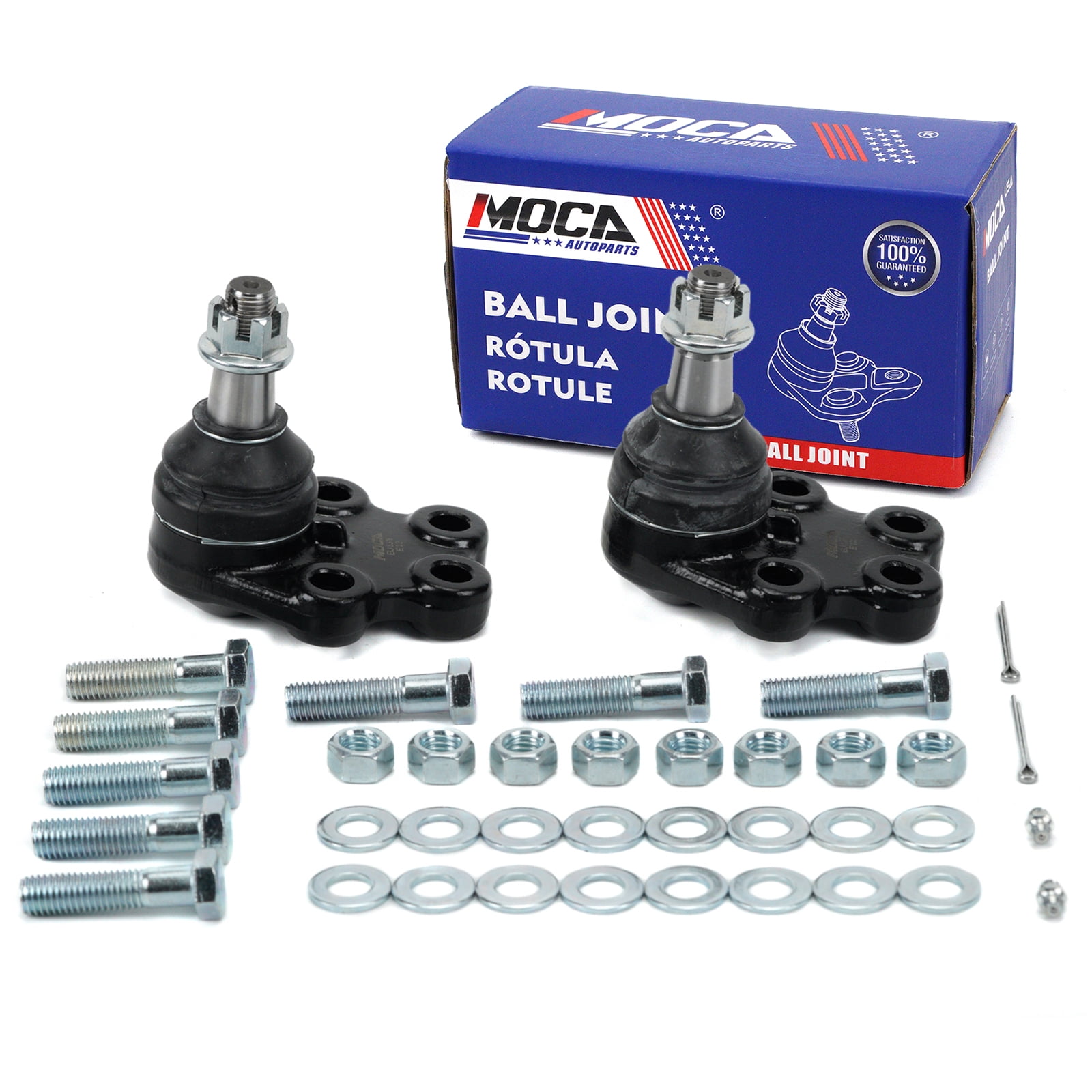 MOCA AUTOPARTS 4x Front Upper & Lower Ball Joints Fit for 2004-2006 Chevrolet Silverado 1500 & 1999-2003 GMC Sierra 1500