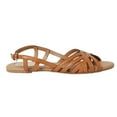 thumbnail image 2 of Dorothy Perkins Womens Lattice Sling Back Flat Sandals, 2 of 4