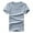 Gray, variant on Mens T Shirts V-Neck Short Sleeve Shirts Classic Fit Summer Casual T-Shirts