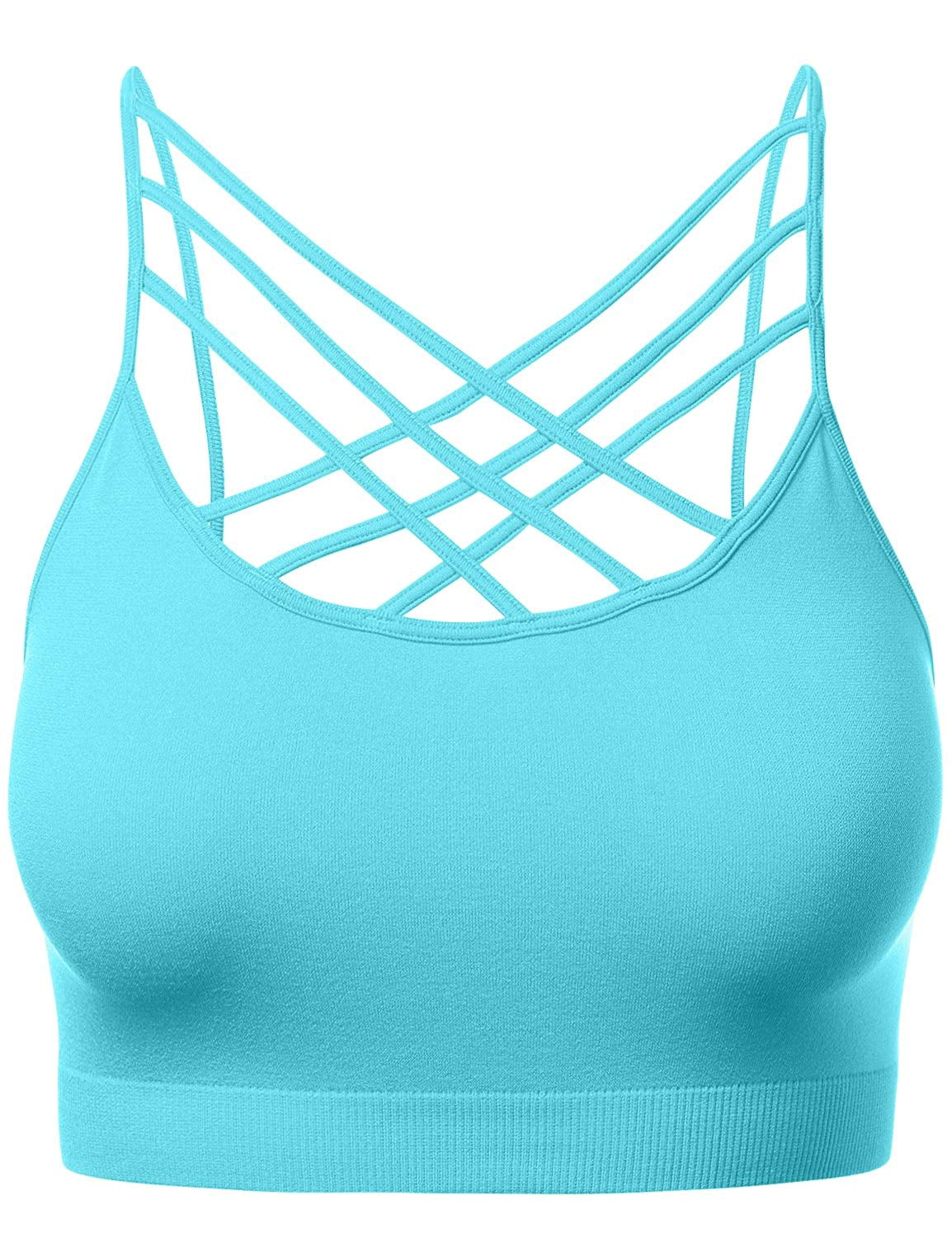no pad sports bra