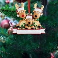 thumbnail image 5 of Christmas Reindeer Pendant with Hanging Rope Xmas Tree Hanging Decor Parent Child Decoration, 5 of 5
