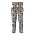 thumbnail image 2 of Qekee Happy Halloween Print Kids Pajama Pants, Teenagers' Bottom Sweatpants with Pockets,Boy's Sleep Pants Lounge Long Pants-Medium, 2 of 6