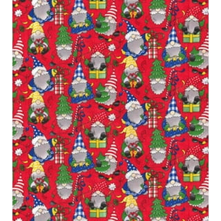 Winter Gnomes Fabric Fabric by the Yardmetercotton 