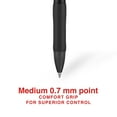 thumbnail image 3 of STAPLES AURA GEL RETRACTABLE PENS 0.7MM BLACK 12PK (29195) 2072167, 3 of 6