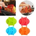 thumbnail image 4 of Silicone Bakeware Sling Lifter Heat Resistant Meat Lifter Turkey Steamer Rack фк W7I9, 4 of 7