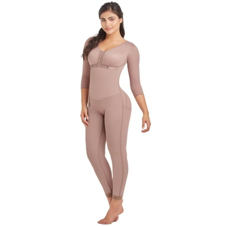 

Delie by Fajas D Prada Long Size-Reducing and Post-Surgical Girdle 009036