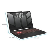 ASUS TUF Gaming A15 (2023) Gaming Laptop, 15.6” FHD 144Hz, Nvidia RTX 4050, AMD Ryzen 7, 16GB DDR5, 1TB PCIe SSD, Win 11, FA507NU-DS74