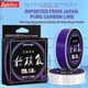 thumbnail image 2 of Línea de pesca de nailon morado con revestimiento de fluorocarbono suave ZUKIBO Toray Línea de monofilamento duradera Línea de hundimiento japonesa para agua dulce y salada, 2 of 5