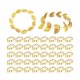 thumbnail image 1 of wonima11 Gold Laurel Crown Gold Leaf Greek Goddess Costume Headpiece for Women Toga Party Decoration Accessories(12 Pcs), 1 of 1