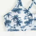 thumbnail image 5 of XZNPDUCQ Girls Swimsuit Bathing Suits Bikini Set 3 Piece Girls' Swimwear Bathing Suit With Cover Up Skirt Swimming Suit For Girls 13-14 Years Blue, 5 of 7