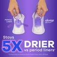 thumbnail image 3 of Always Discreet Incontinence Panty Liners for Bladder Leaks, Size 2, Very Light Absorbency, 48 Count, 3 of 9