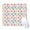 Owl Citrus Fruit, variant on 20x22.5cm Mouse Pad, Non-Slip Waterproof Rubber Base, Smooth Precise Desk Mat,Owl Knit Berries White Pattern