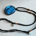 thumbnail image 2 of Collier Pendentif Labradorite Naturelle Cristal Pierre de Guérison Collier L8J1, 2 of 9