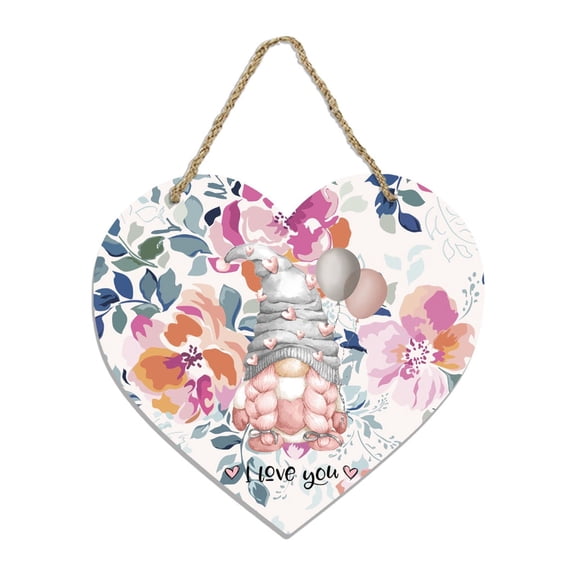Tupukom Gifts for Women Wife Daughter Front Door Welcome Sign Heart-Shaped Happy Mother'S Day Sign