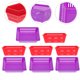 thumbnail image 1 of GOOHOCHY 8Ud Cesta Para Monedas De Plástico Resistente Para Almacenaje Diario En Hogar Y Tienda, 1 of 5