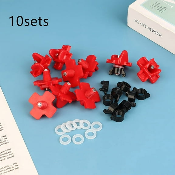 10Sets Chicken Waterer Nipple Drinkers Quail Pigeon Bird Waterer Nipples Automatic Waters Spring Type Poultry Farming Equipment