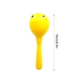 thumbnail image 3 of Orff Musical Instrument Sand Sinker | Plastic Shaker Toy | Rhythmic Sensory Percussion | Round Head | 3 Colors Red Green Yellow | Lightweight | 16x6x6cm | 1 Piece | Educational Music Game, 3 of 6