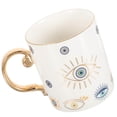 thumbnail image 3 of Espresso Coffee Cup Evil Eye Mug Ceramic Coffee Mug Cute Cup Ceramic Tea Cup (Random Pattern), 3 of 3