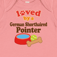 thumbnail image 4 of Inktastic German Shorthaired Pointer Loved By A (Dog Breed Boys or Girls Baby Bodysuit, 4 of 5