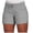 Grey, variant on vigerkar Womens Solid Color Slim Straight Shorts Elastic Mid Waist Drawstring Athletic Lounge Shorts (Grey, M)